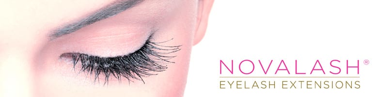 Novalash Eyelash Extensions Logo Banner